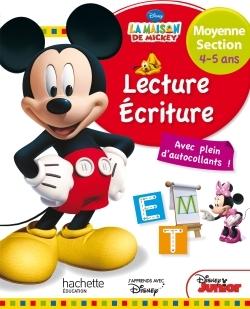 Mickey ; lecture-écriture ; moyenne section ; 4/5 ans