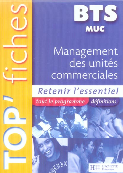 MANAGEMENT DES UNITES COMMERCIALES