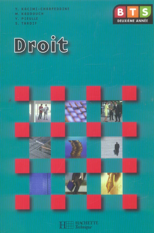 Droit, bts 2e annee, livre de l'eleve, ed. 2006
