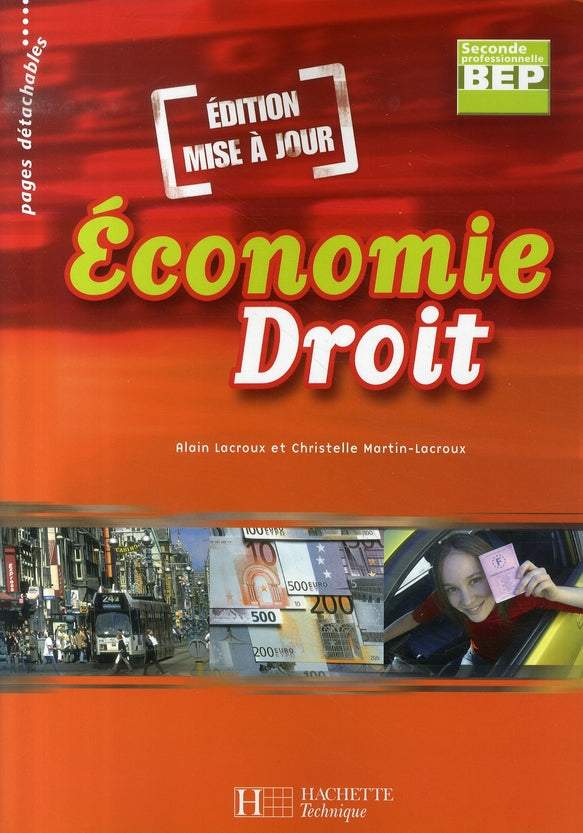 économie droit ; bep 2nde pro ; élève (édition 2007)