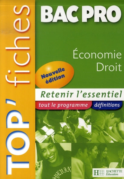 TOP'FICHES : économie droit ; bac pro