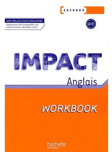 Anglais ; seconde ; workbook