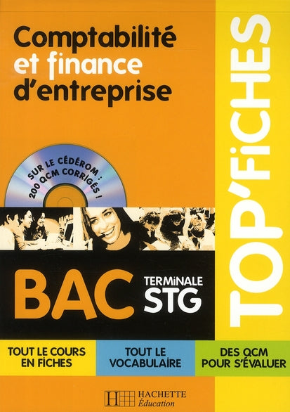 TOP'FICHES : comptabilité et finance d'entreprise ; terminale STG