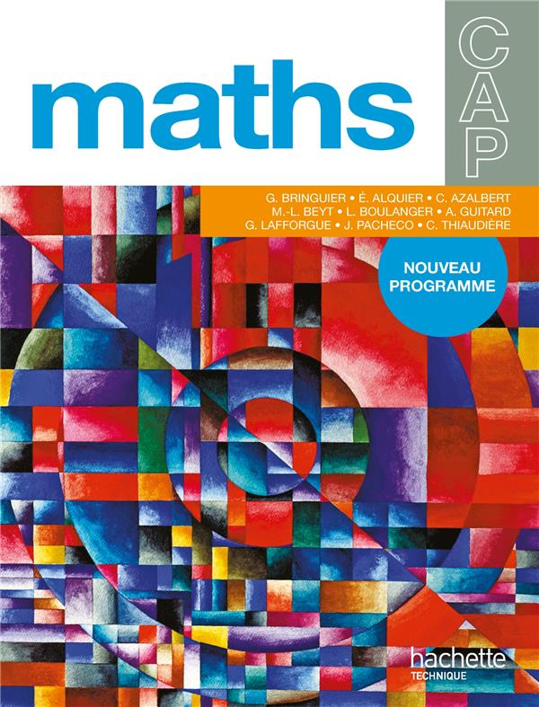 Mathématiques ; CAP ; livre de l'élève (édition 2010)
