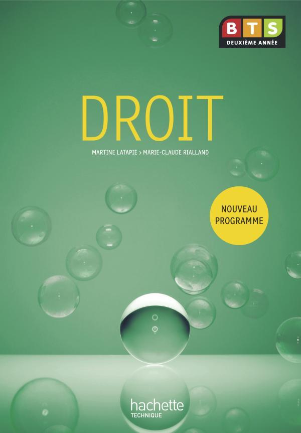 Droit ; BTS 2ème année ; livre de l'élève (édition 2010)