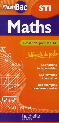 FLASH BAC : maths ; STI