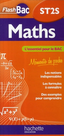 FLASH BAC : maths ; ST2S