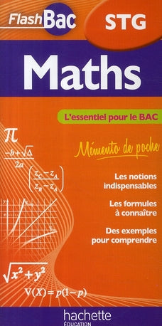 FLASH BAC : maths ; STG