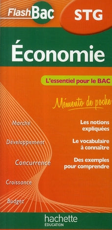 FLASH BAC : économie ; STG