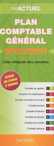 Top'actuel : plan comptable général (édition 2010/2011)