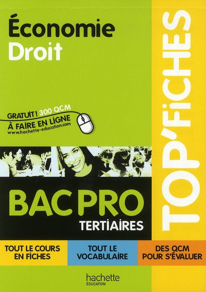TOP'FICHES : économie/droit ; bac pro tertiaires
