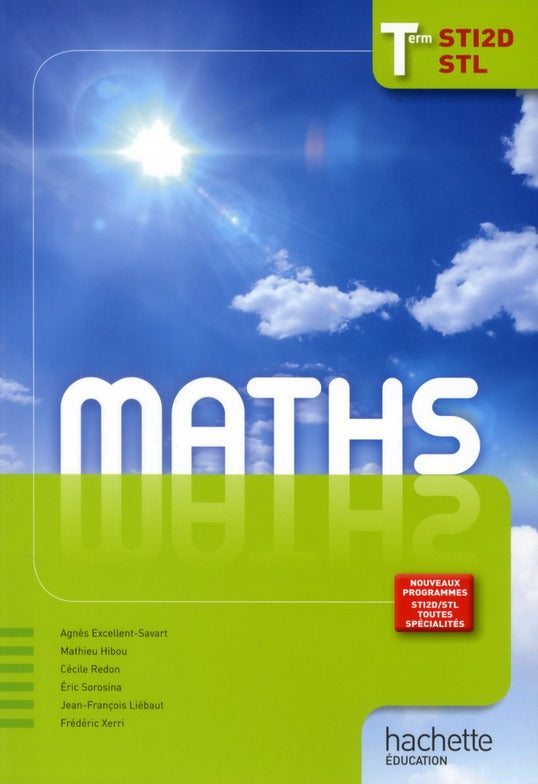 Mathématiques ; terminale STI2D/STL ; livre de l'élève (édition 2012)