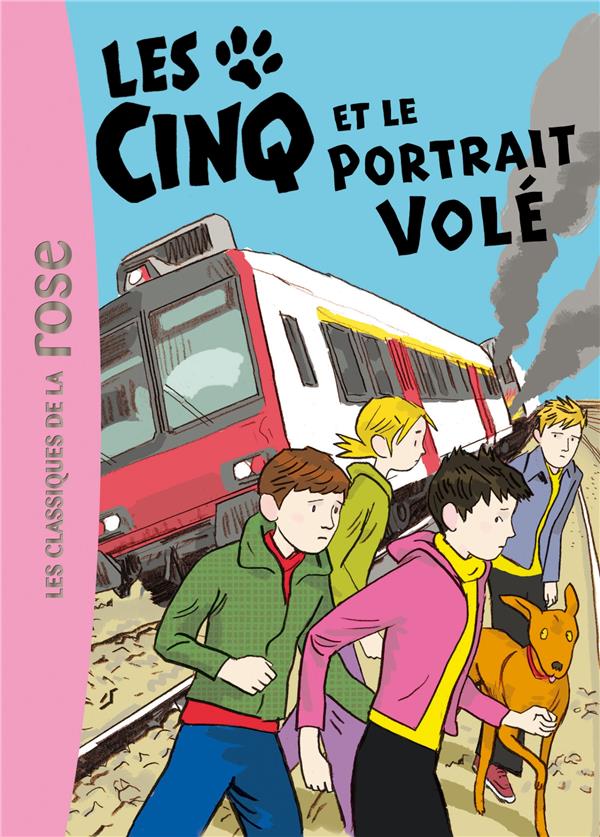 Le Club des Cinq Tome 34 : les Cinq et le portrait volé