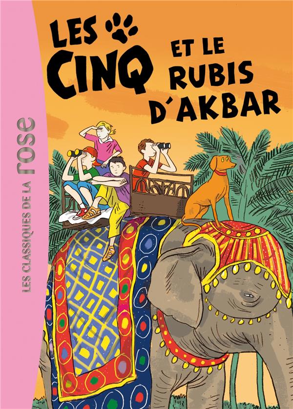 Le Club des Cinq Tome 35 : les Cinq et le rubis d'Abkar