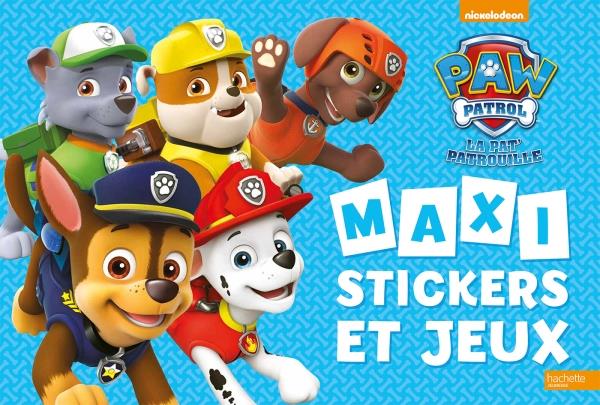 Maxi stickers et jeux : la Pat'Patrouille