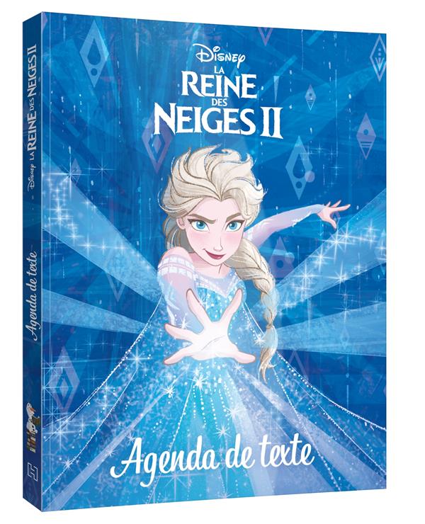 La Reine des Neiges 2 : agenda de texte