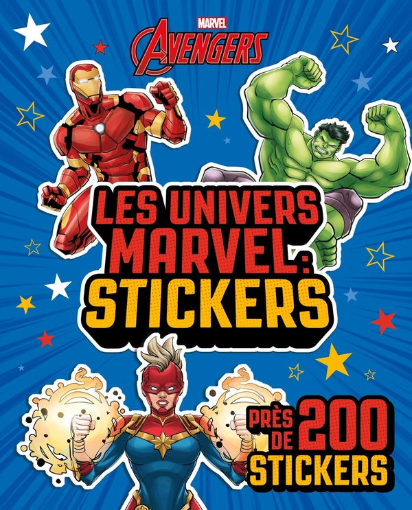 Avengers : les univers Marvel : stickers ; la tour des Avengers