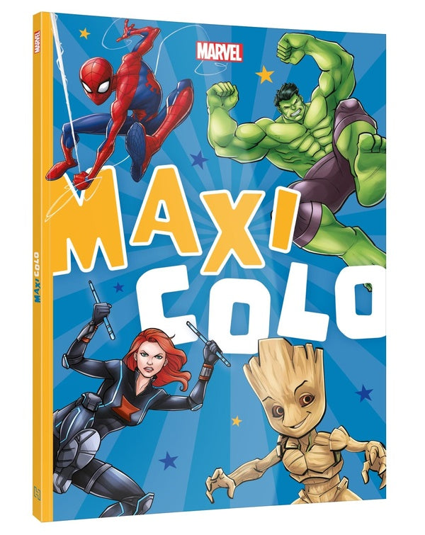 Maxi colo : super-héros et héroïnes