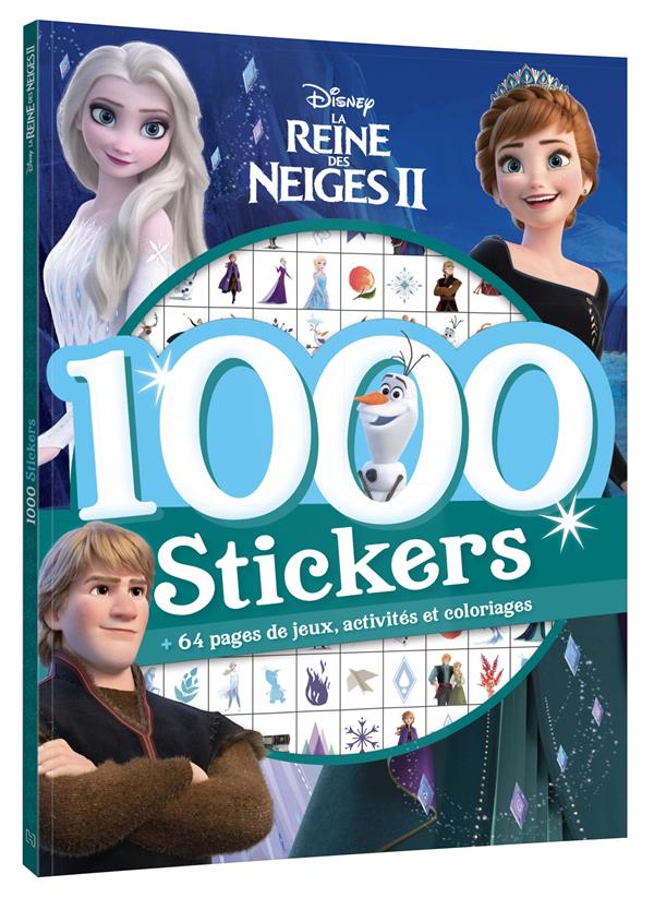 1000 stickers : La Reine des Neiges 2