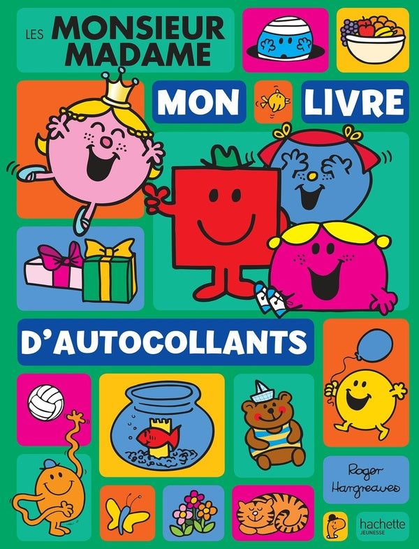 Les Monsieur Madame : mon livre d'autocollants