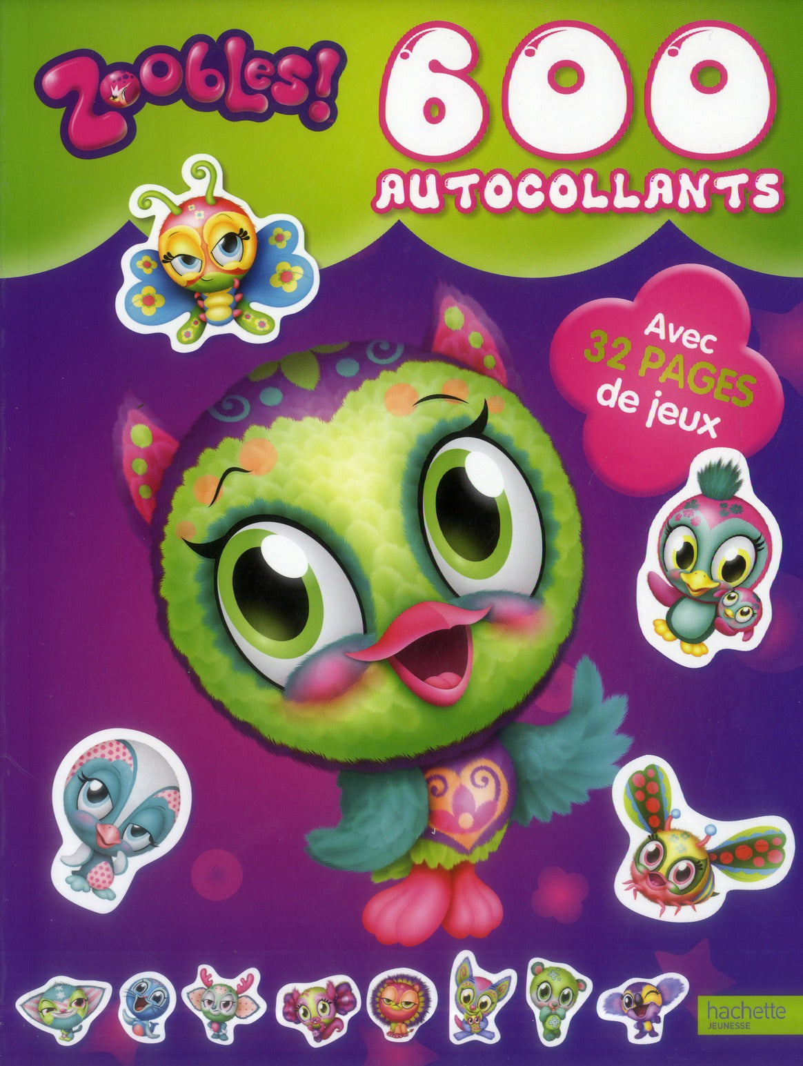 Zoobles ; 600 autocollants
