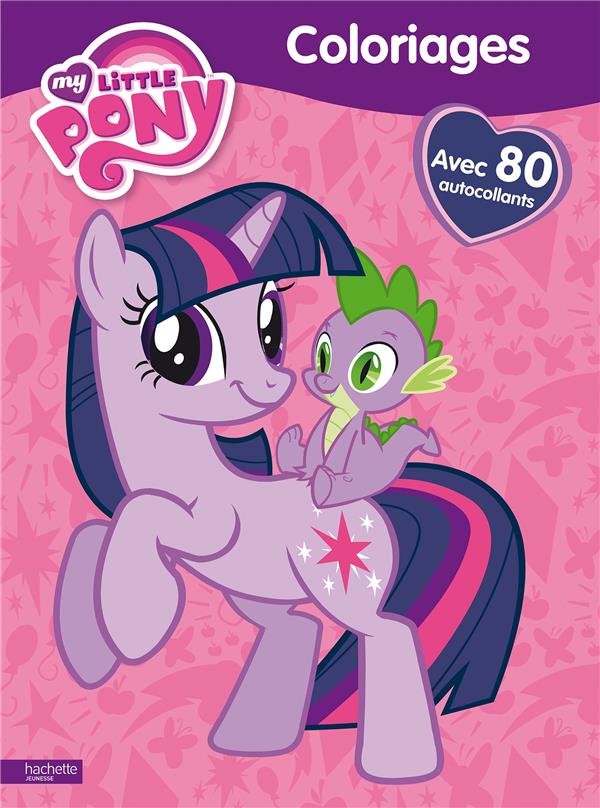 My Little Pony ; coloriage irisé