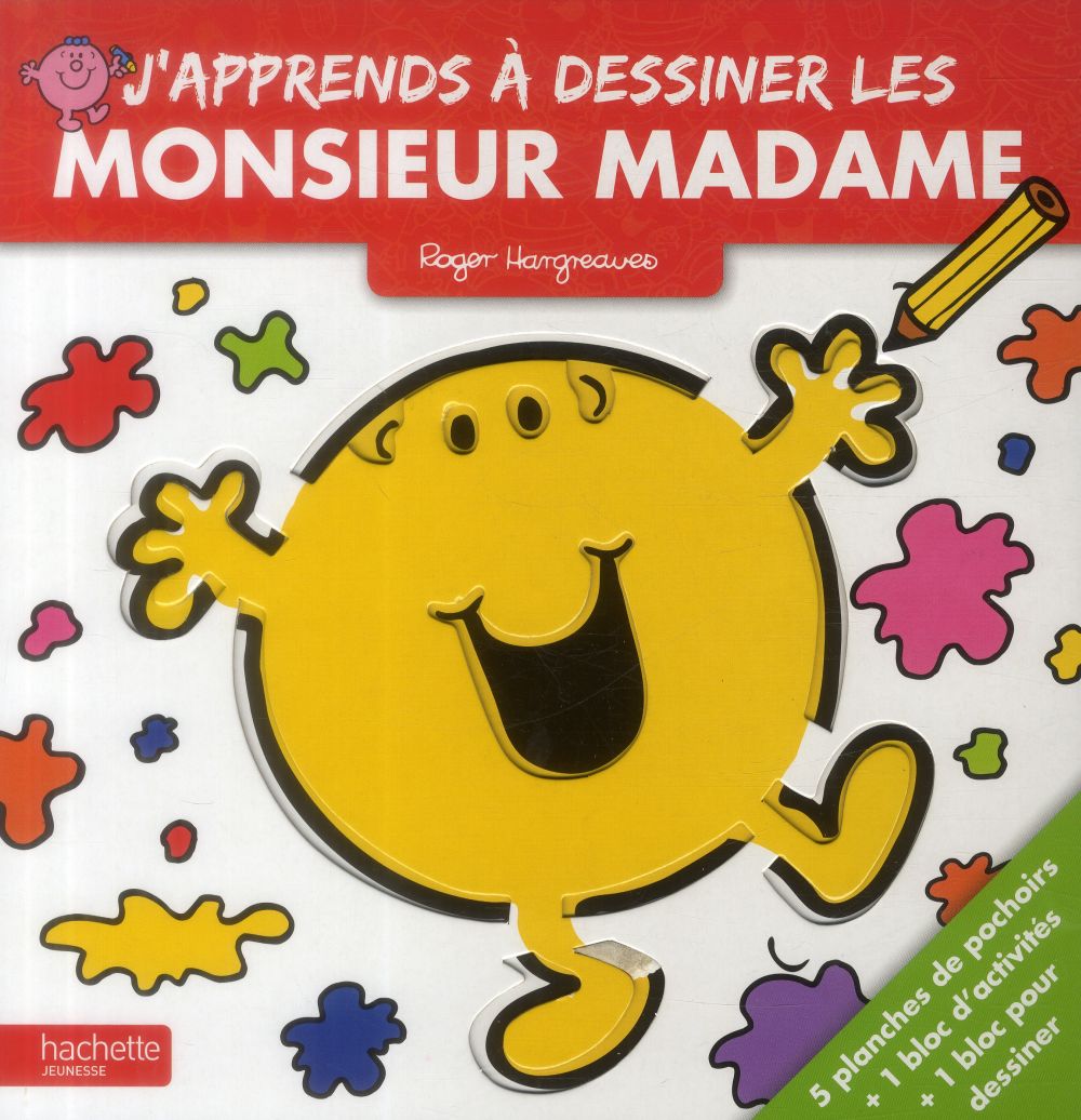 J'apprends à dessiner les Monsieur Madame