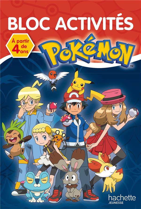 Pokémon : bloc d'activités