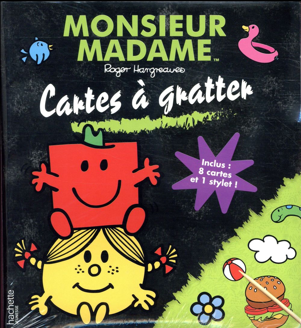 Les Monsieur Madame : cartes à gratter