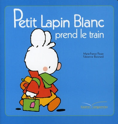 Petit Lapin Blanc : prend le train