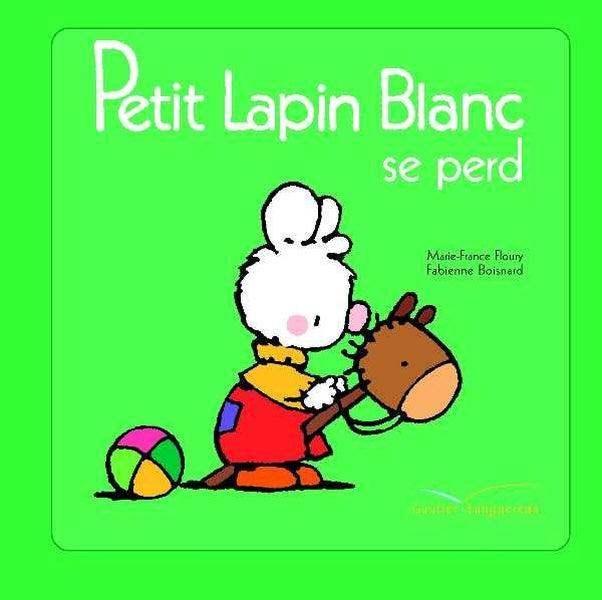 PETIT LAPIN BLANC : Petit Lapin Blanc : se perd