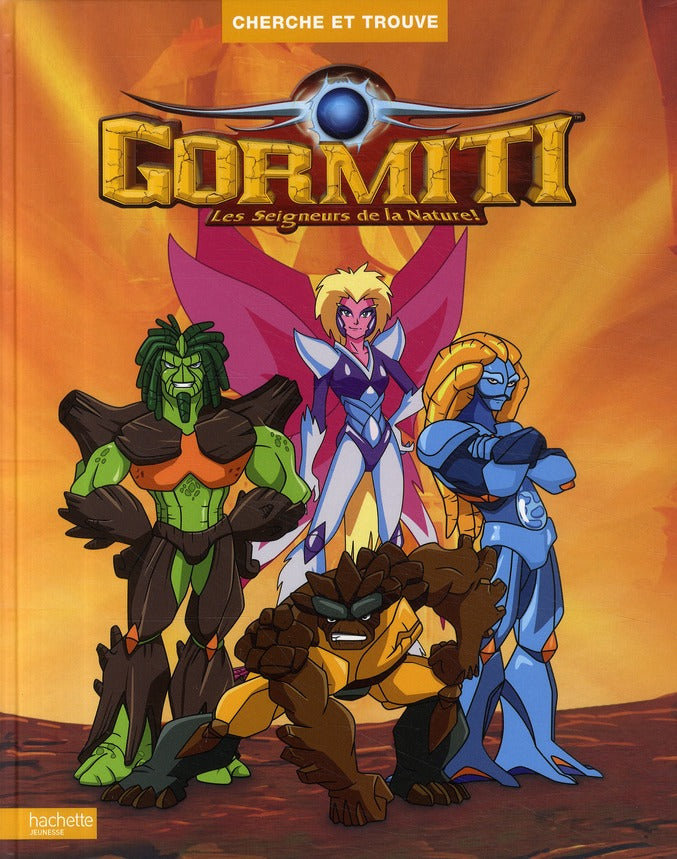 Gormiti ; le seigneur de la nature : cherche et trouve