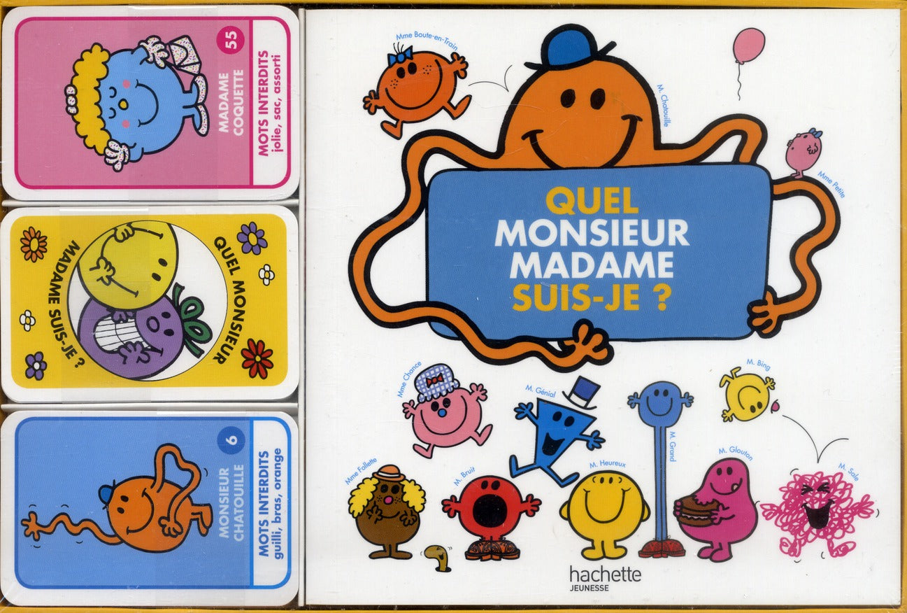 Quel Monsieur Madame suis-je ? boîte de jeux