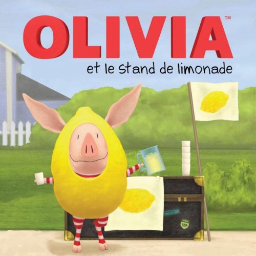 Olivia et le stand de limonade