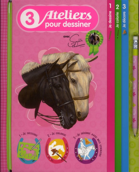 3 ateliers pour dessiner les chevaux avec Sophie Thalmann