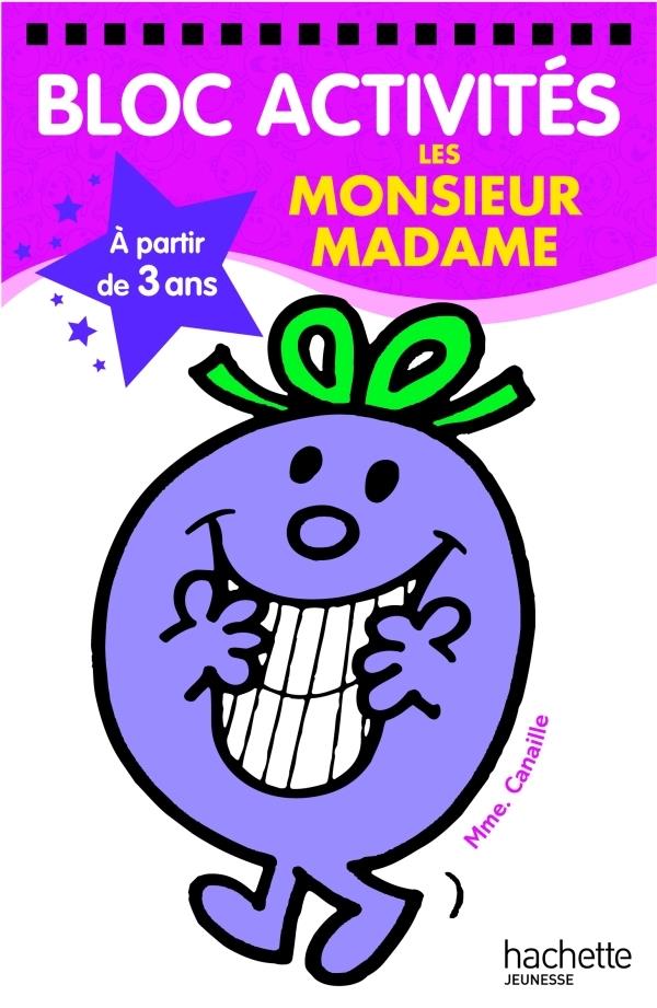 Les Monsieur Madame : bloc activités