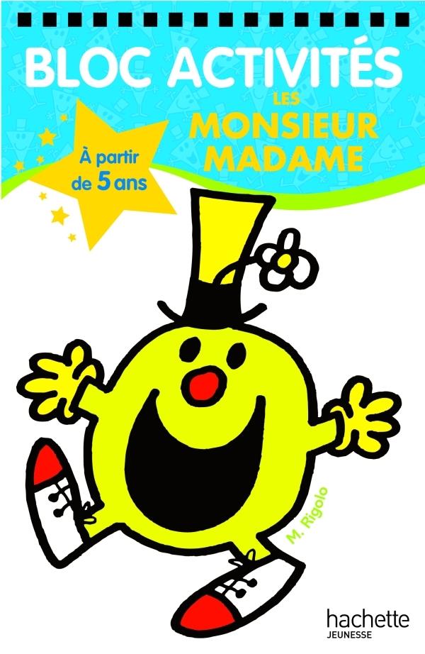 Les Monsieur Madame : bloc activités