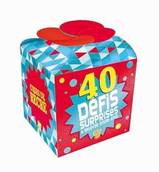 Cour de récré ; 40 défis surprises à relever entre amis