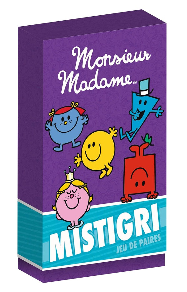 Les Monsieur Madame : boîte de cartes - mistigri
