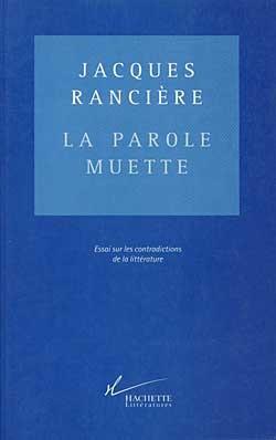 La parole muette ; essai sur les contradictions de la litterature