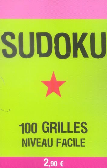 Sudoku ; 100 grilles niveau facile