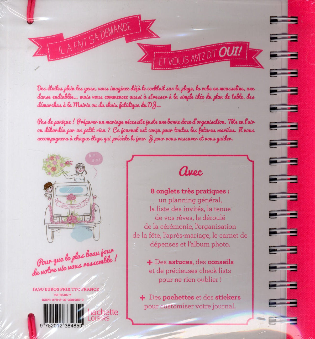 Mon mariage ; pour tout organiser sans stress !