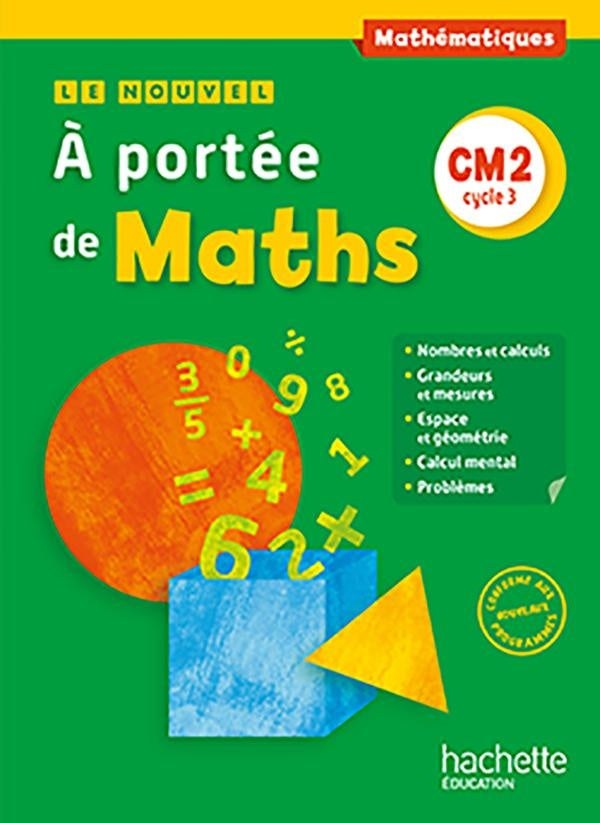 À portée de maths : CM2 ; fichier élève (édition 2016)