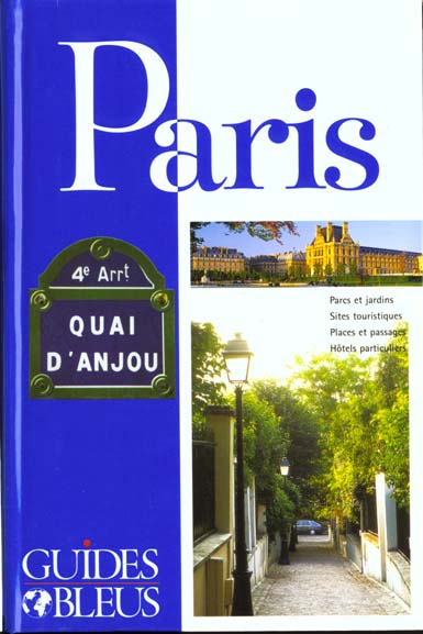 Guides bleus ; paris