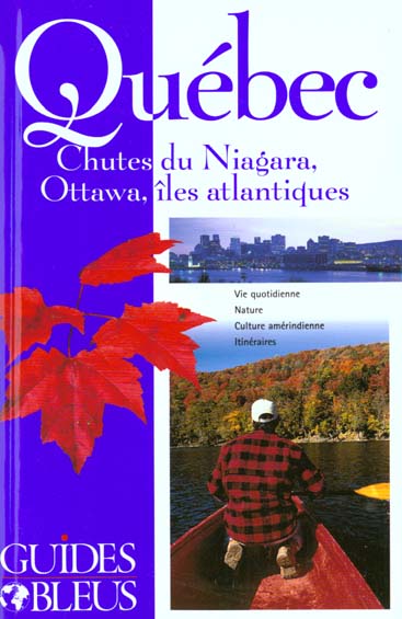 Guides bleus ; quebec