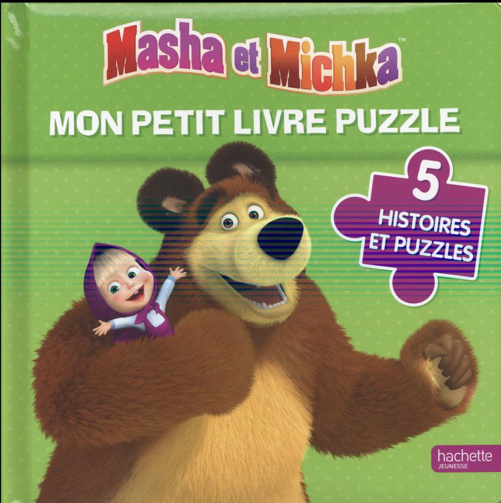 Masha et Michka : mon petit livre puzzle