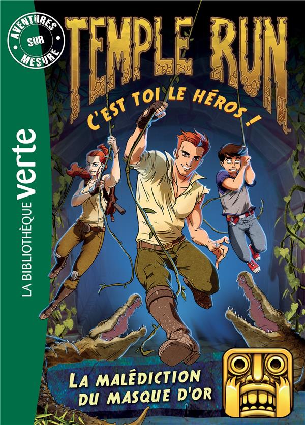 Temple run Tome 2 ; la malédiction du masque d'or