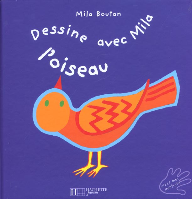 Dessine avec mila ; l'oiseau