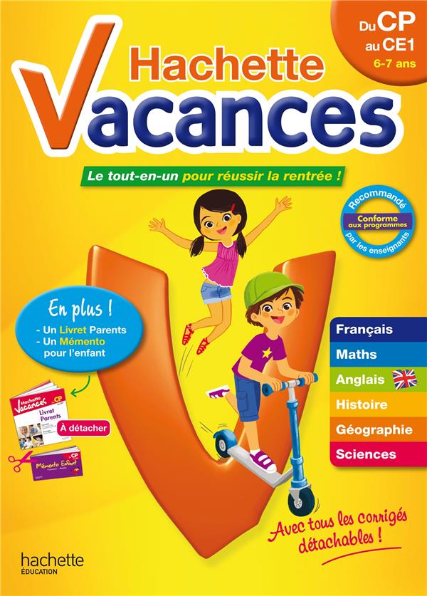 HACHETTE VACANCES : du PC au CE1