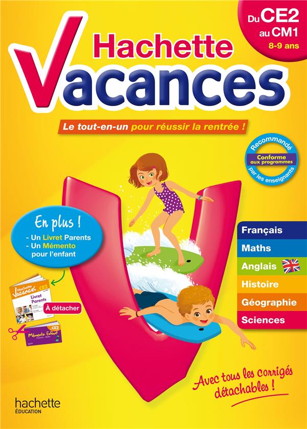 HACHETTE VACANCES : du CE2 au CM1